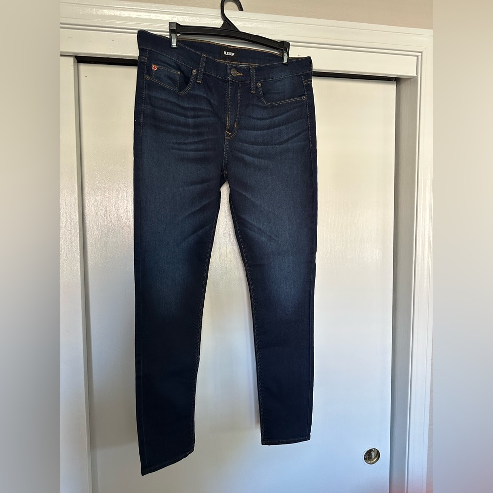Hudson Jeans Women's Deep Indigo Skinny Jeans